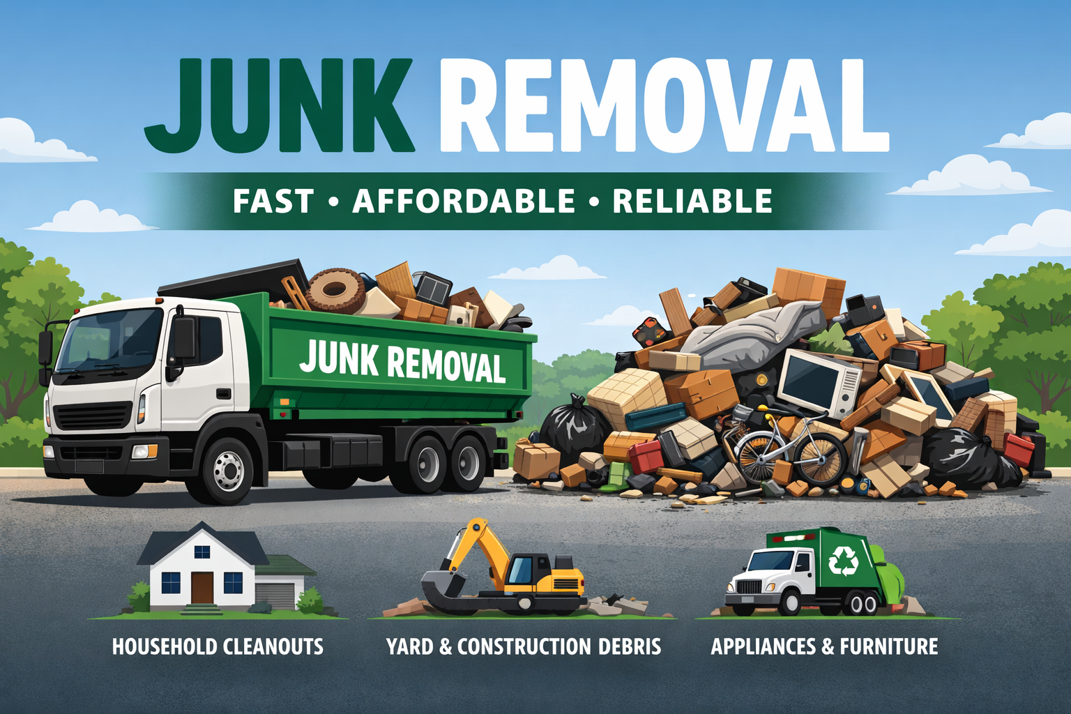 Junk removal services made easy